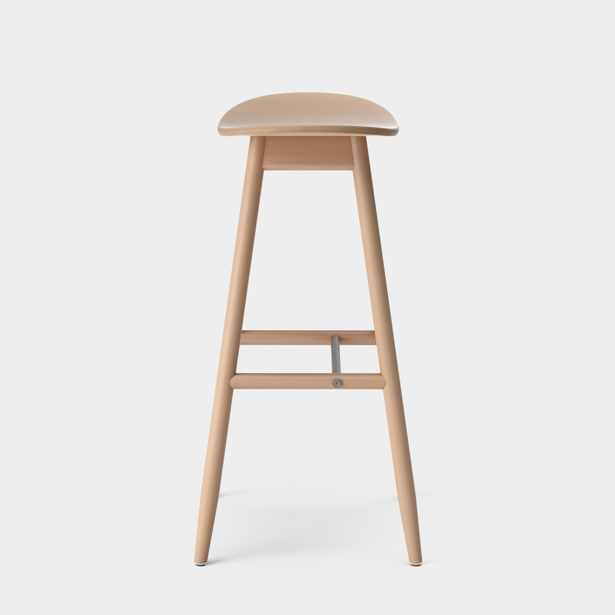Massproductions Icha barkrakk – Sittehøyde 75 cm / Natur bøk