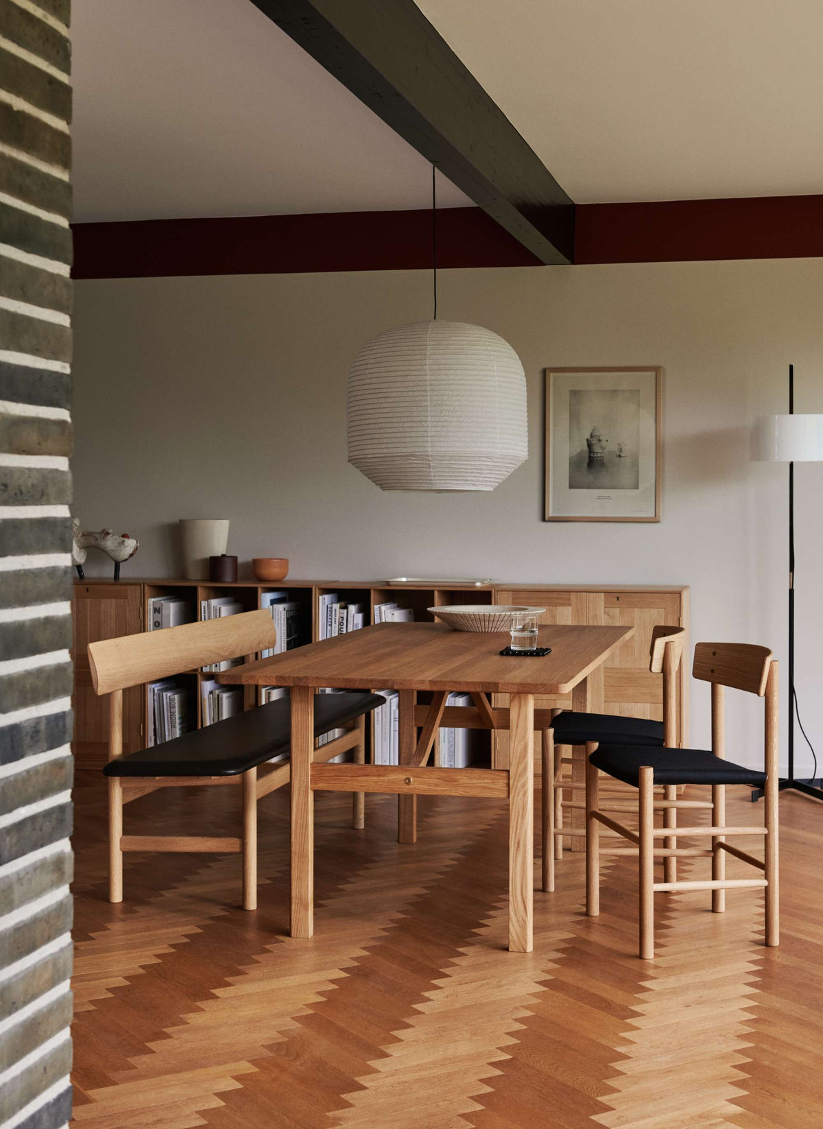Fredericia BM84 Mogensen Table 180 × 90 cm. Velg treverk