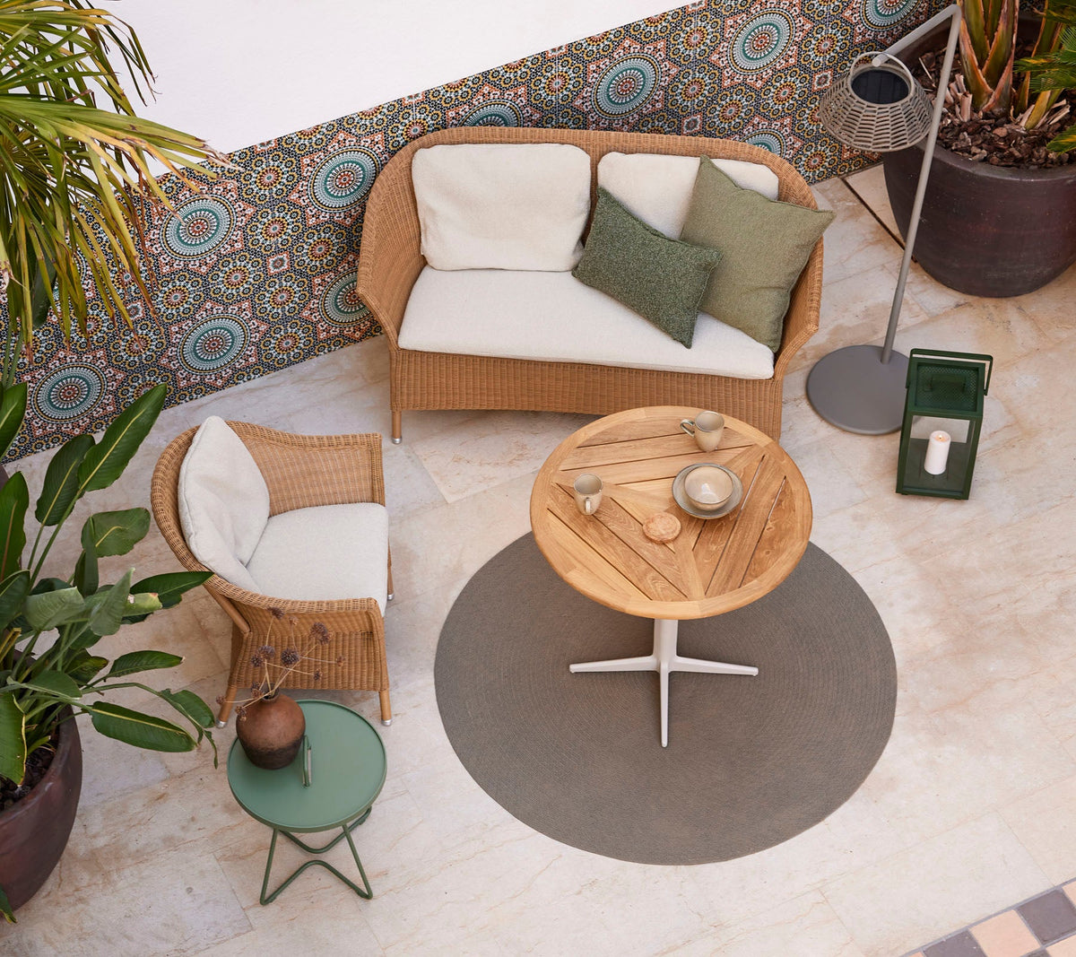 Cane-line Lansing 2-seter sofa – miljøbilde 2