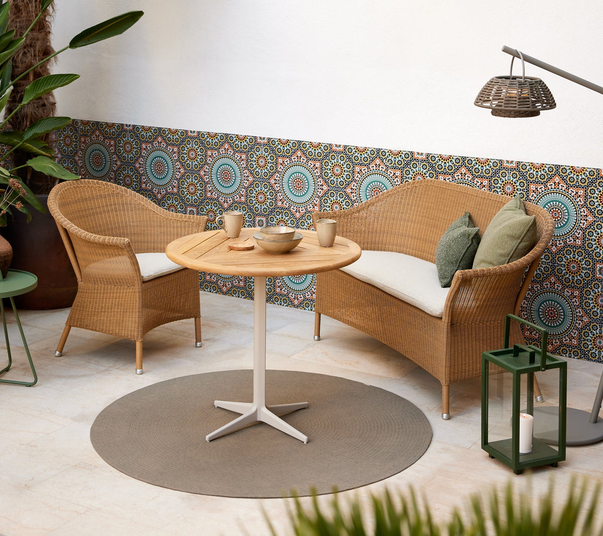 Cane-line Lansing 2-seter sofa – miljøbilde 3