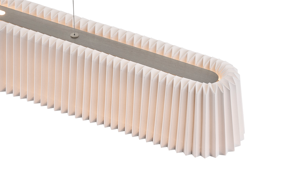 LE KLINT Modell 189 Long Pleat pendel L110 cm – detalj