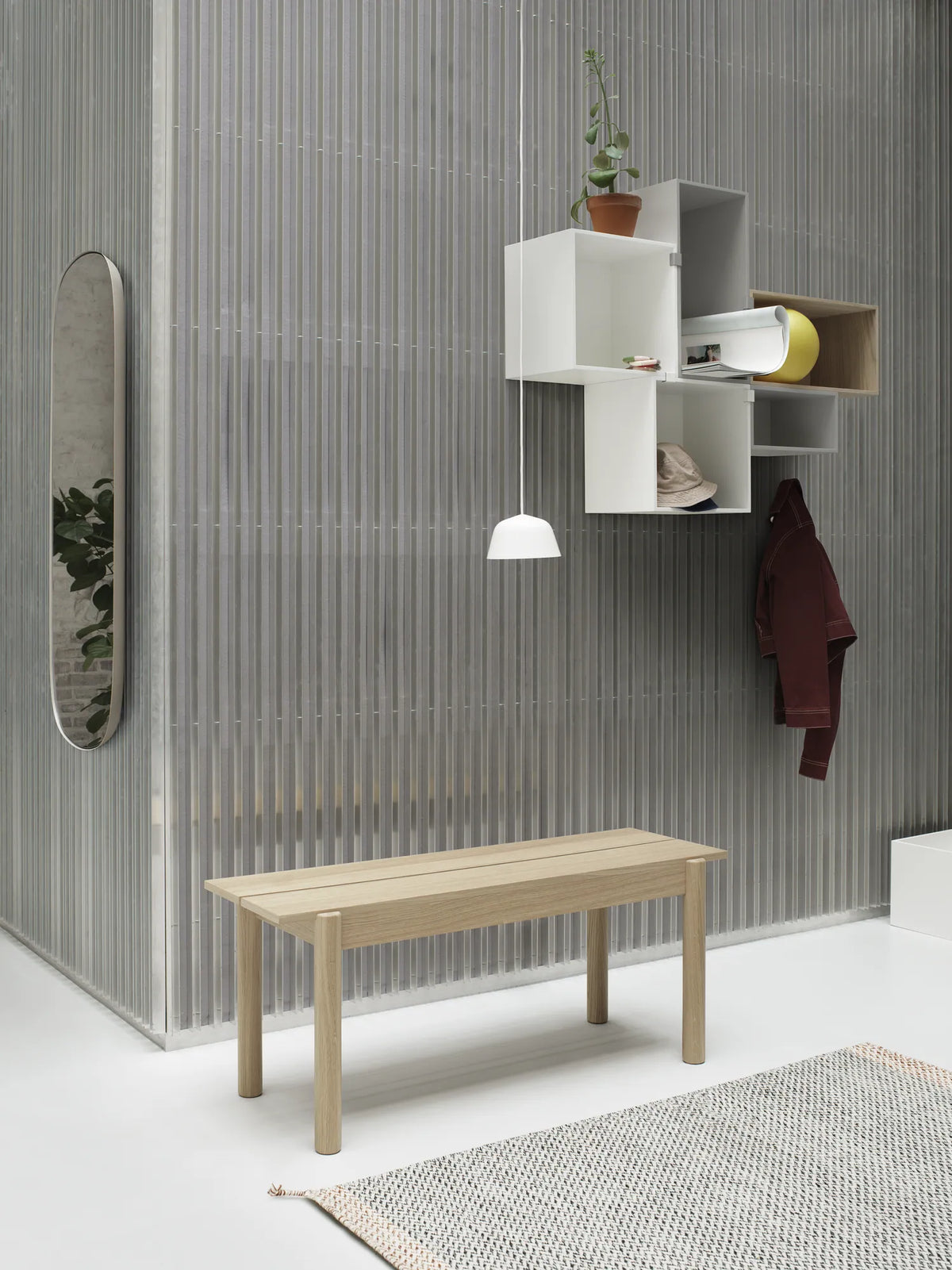 Muuto Mini Stacked veggmodul. Velg størrelse og farge