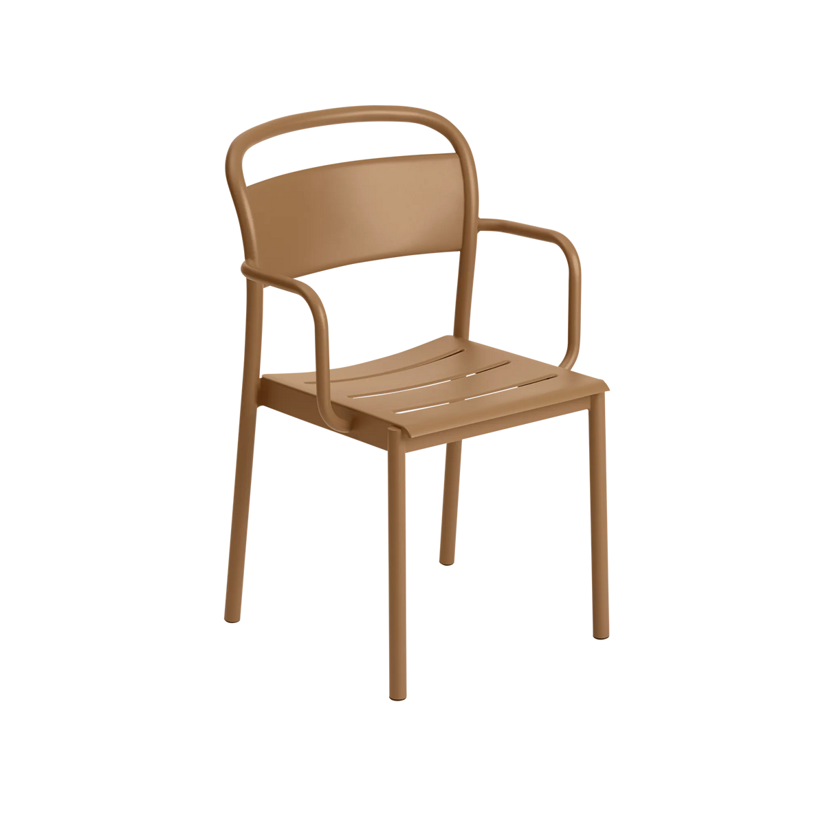 Muuto Linear Steel utestol med armlener. Velg farge