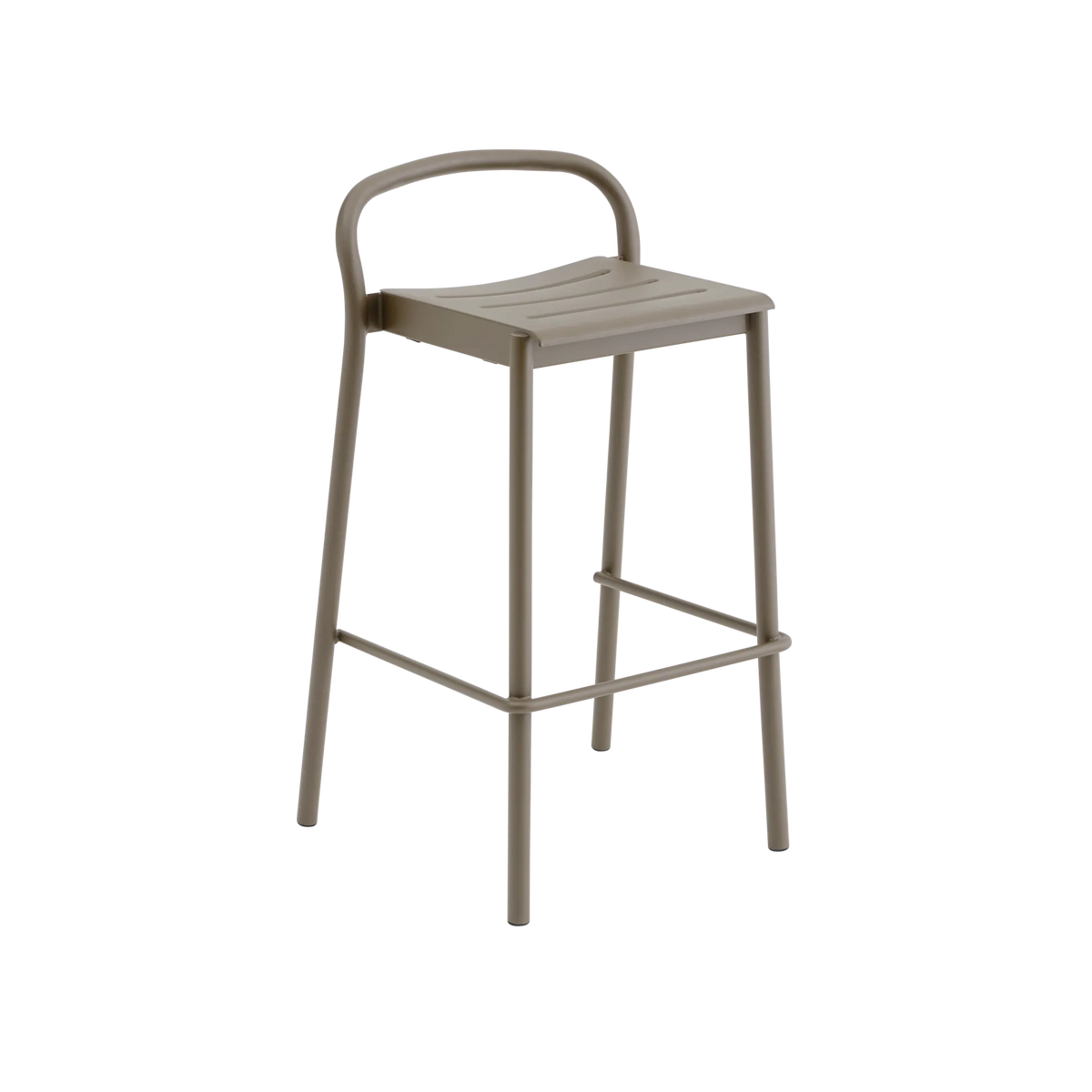 Muuto Linear Steel barstol ute. Velg farge