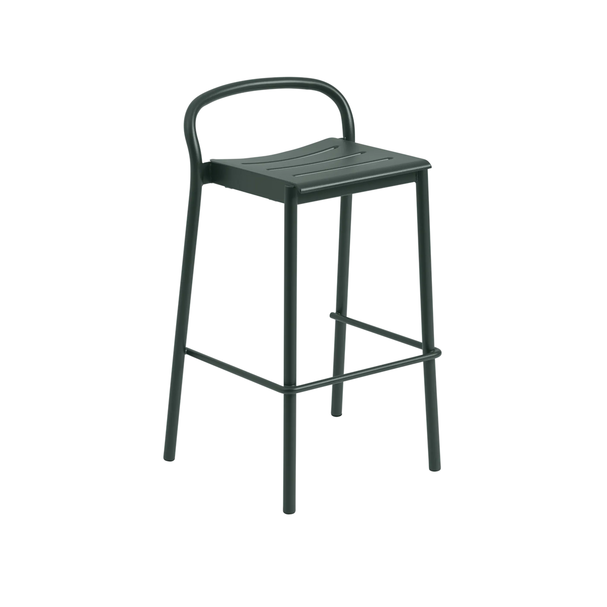 Muuto Linear Steel barstol ute. Velg farge