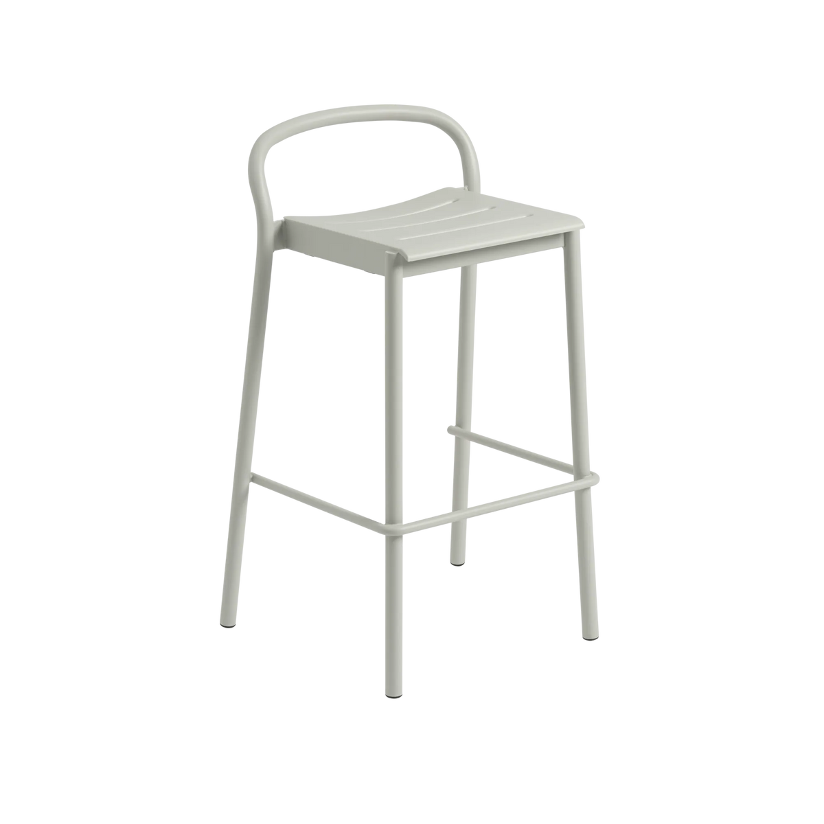 Muuto Linear Steel barstol ute. Velg farge