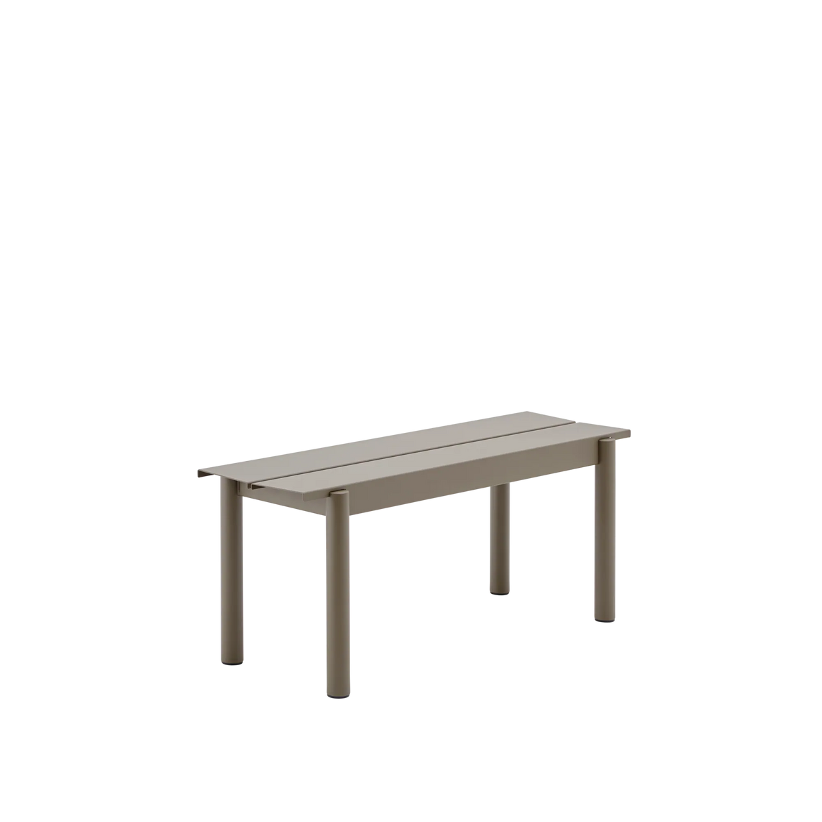 Muuto Linear Steel utebenk. Velg størrelse og farge