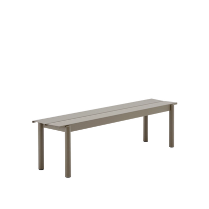 Muuto Linear Steel utebenk. Velg størrelse og farge