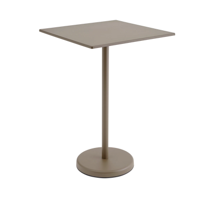 Muuto Linear Steel kafébord ute. Velg størrelse og farge.