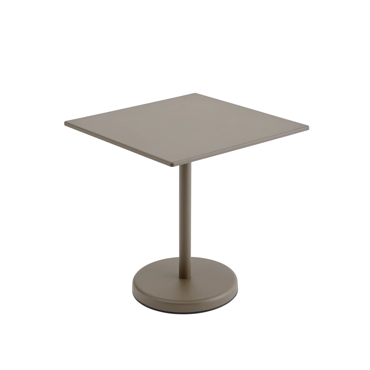 Muuto Linear Steel kafébord ute. Velg størrelse og farge.