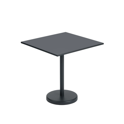Muuto Linear Steel kafébord ute. Velg størrelse og farge.