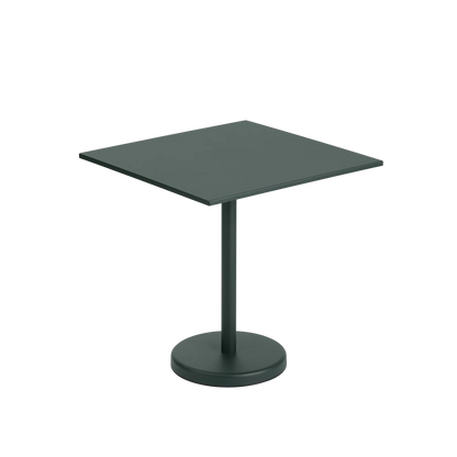 Muuto Linear Steel kafébord ute. Velg størrelse og farge.