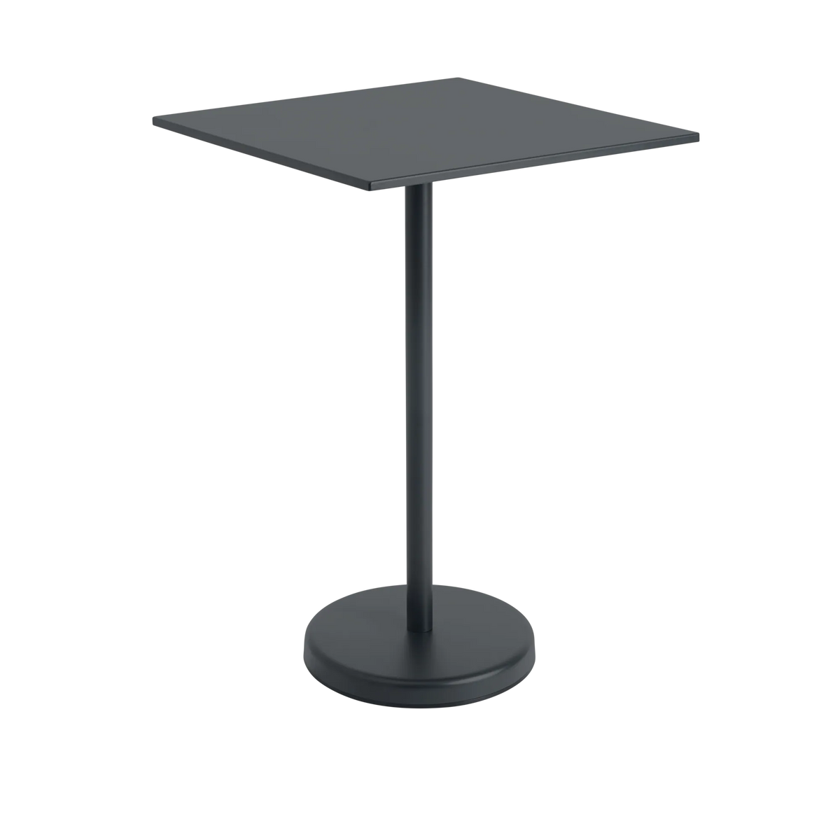 Muuto Linear Steel kafébord ute. Velg størrelse og farge.