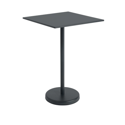 Muuto Linear Steel kafébord ute. Velg størrelse og farge.