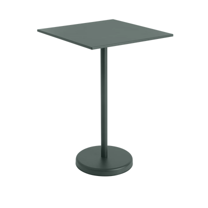 Muuto Linear Steel kafébord ute. Velg størrelse og farge.