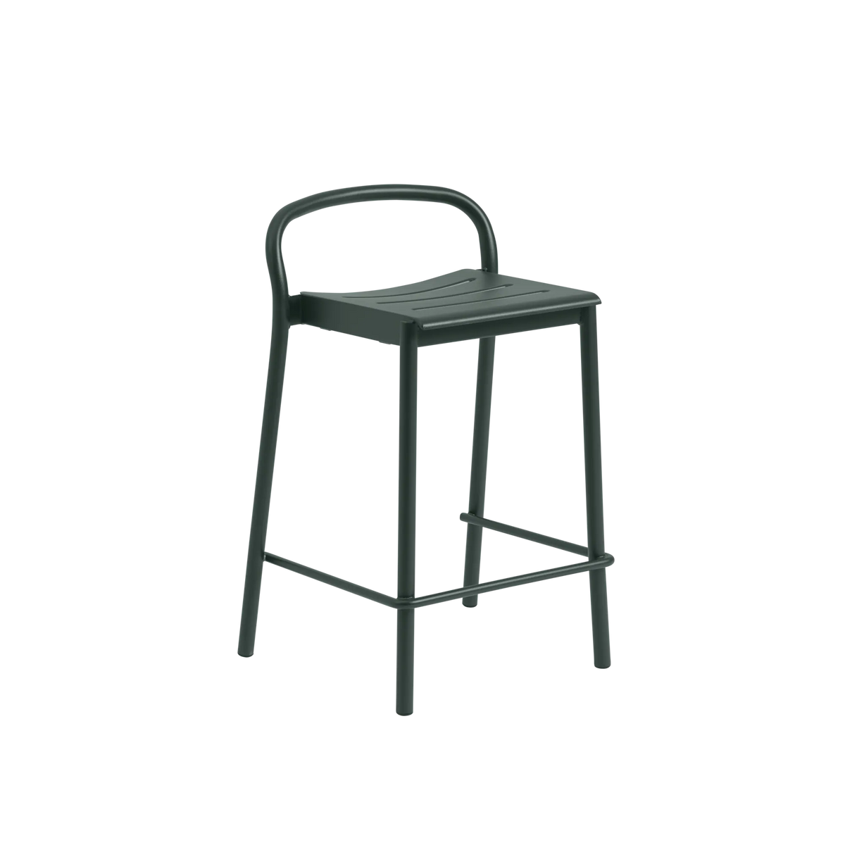 Muuto Linear Steel barkrakk ute. Velg farge
