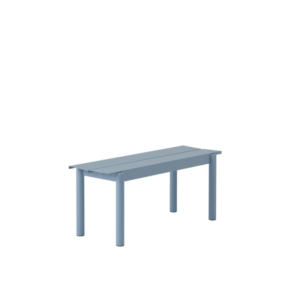 Muuto Linear Steel utebenk. Velg størrelse og farge