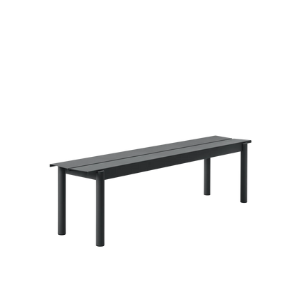 Muuto Linear Steel utebenk. Velg størrelse og farge