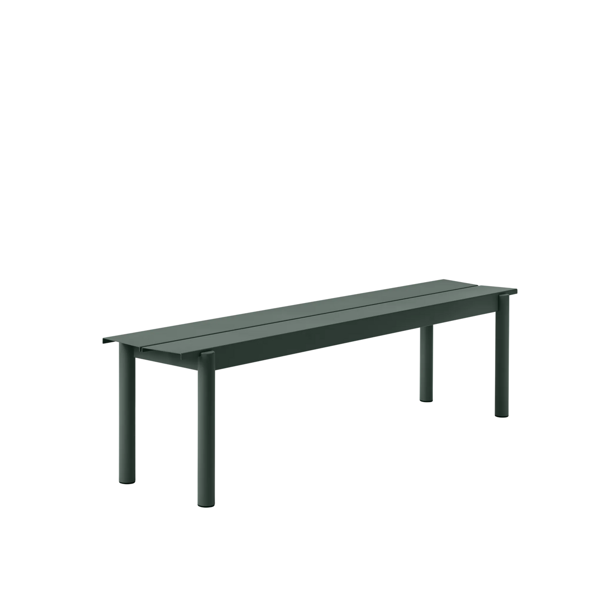 Muuto Linear Steel utebenk. Velg størrelse og farge