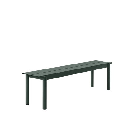 Muuto Linear Steel utebenk. Velg størrelse og farge