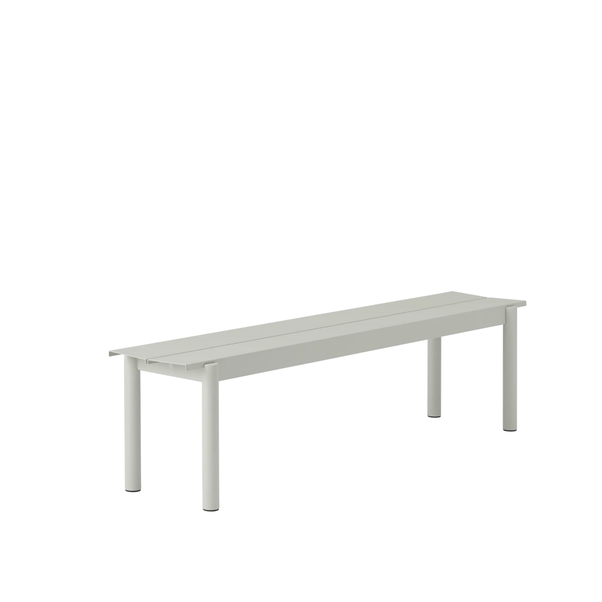 Muuto Linear Steel utebenk. Velg størrelse og farge