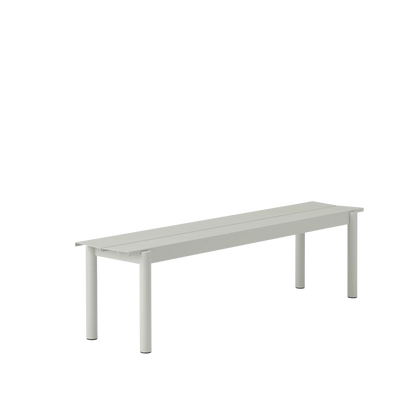 Muuto Linear Steel utebenk. Velg størrelse og farge