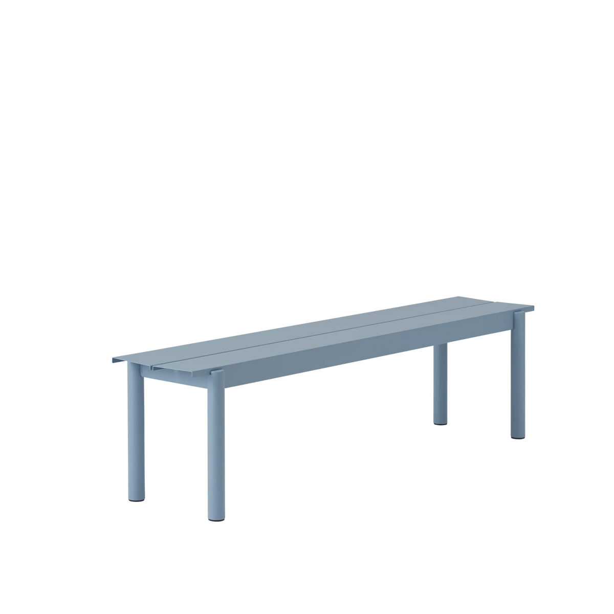 Muuto Linear Steel utebenk. Velg størrelse og farge