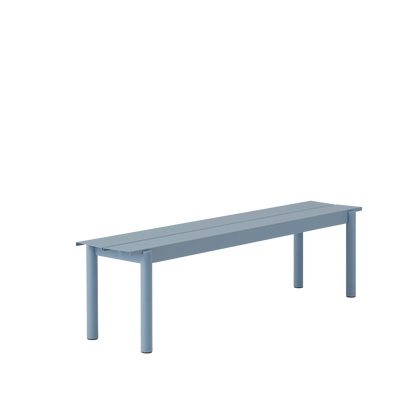 Muuto Linear Steel utebenk. Velg størrelse og farge