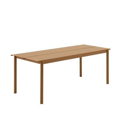 Muuto Linear Steel utebord. Velg størrelse og farge