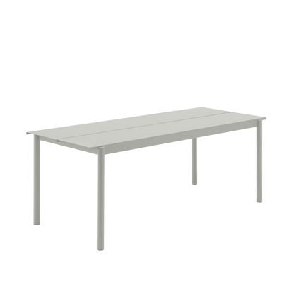 Muuto Linear Steel utebord. Velg størrelse og farge