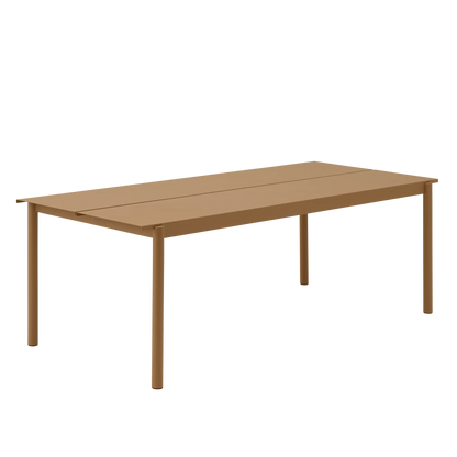 Muuto Linear Steel utebord. Velg størrelse og farge