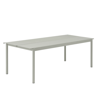 Muuto Linear Steel utebord. Velg størrelse og farge