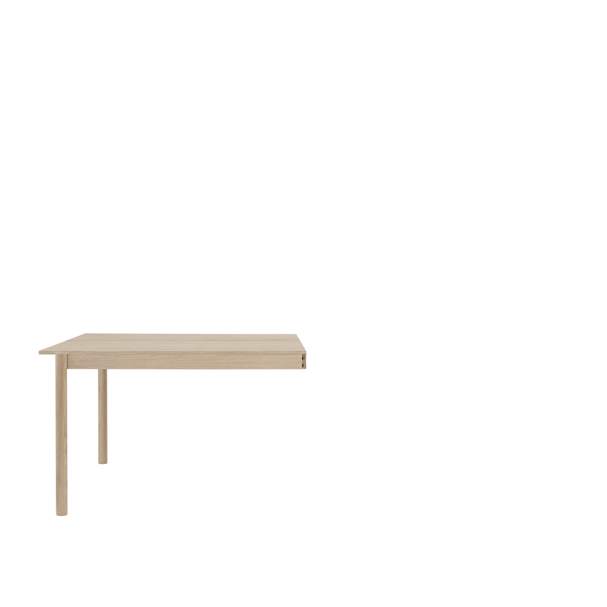 Muuto Linear System endemodul skrivebord. Velg størrelse og utførelse