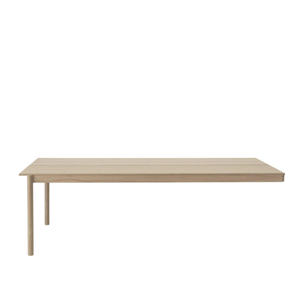 Muuto Linear System endemodul skrivebord. Velg størrelse og utførelse