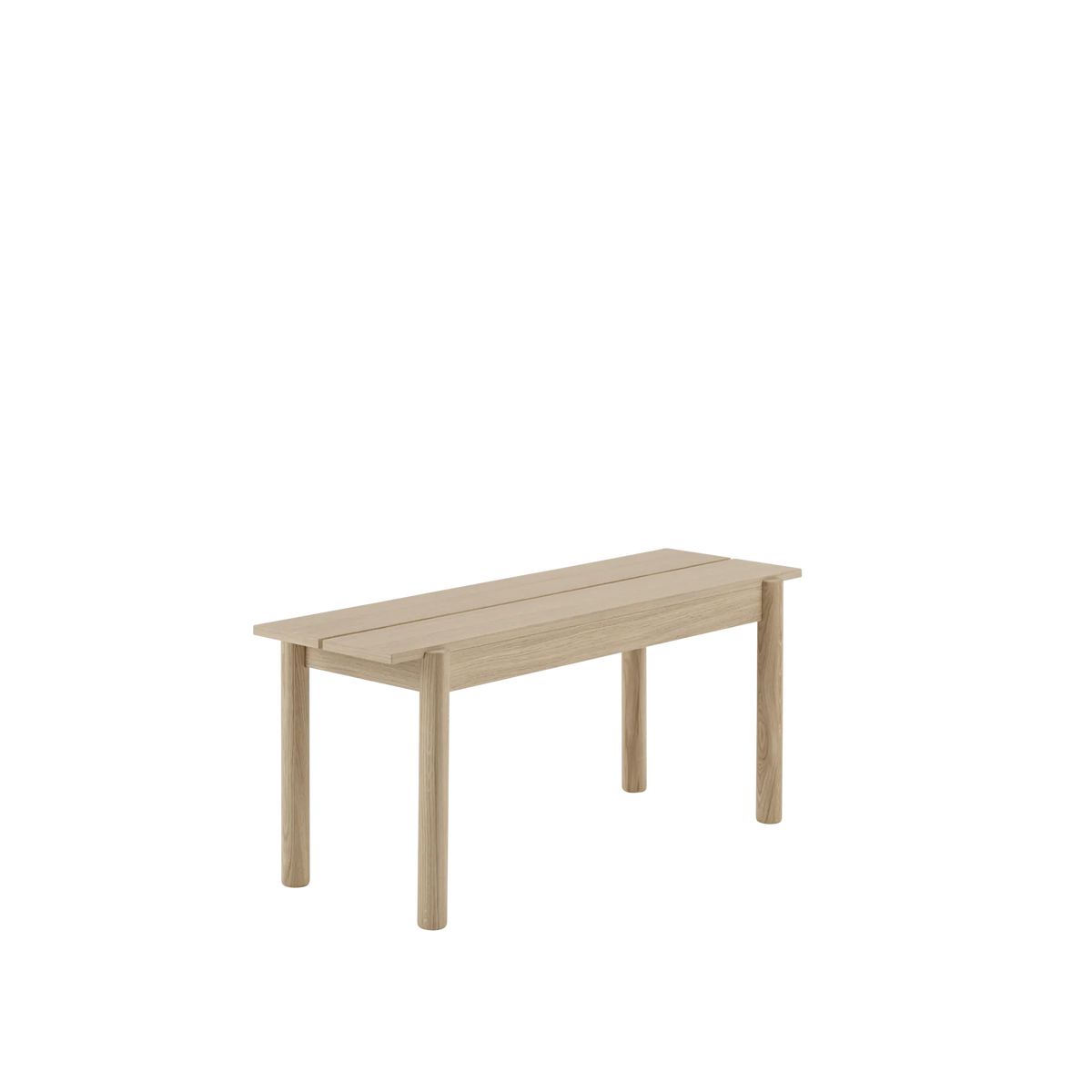 Muuto Linear Wood benk i eik. Velg størrelse