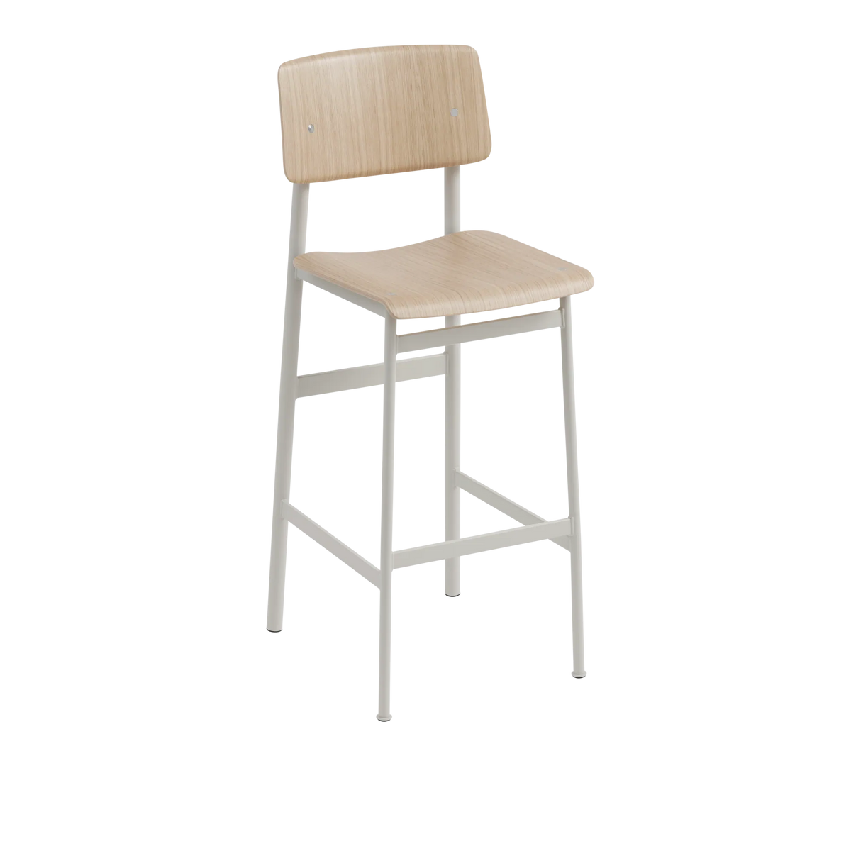 Muuto Loft Bar Stool barstol H75, polstret. Velg tekstil