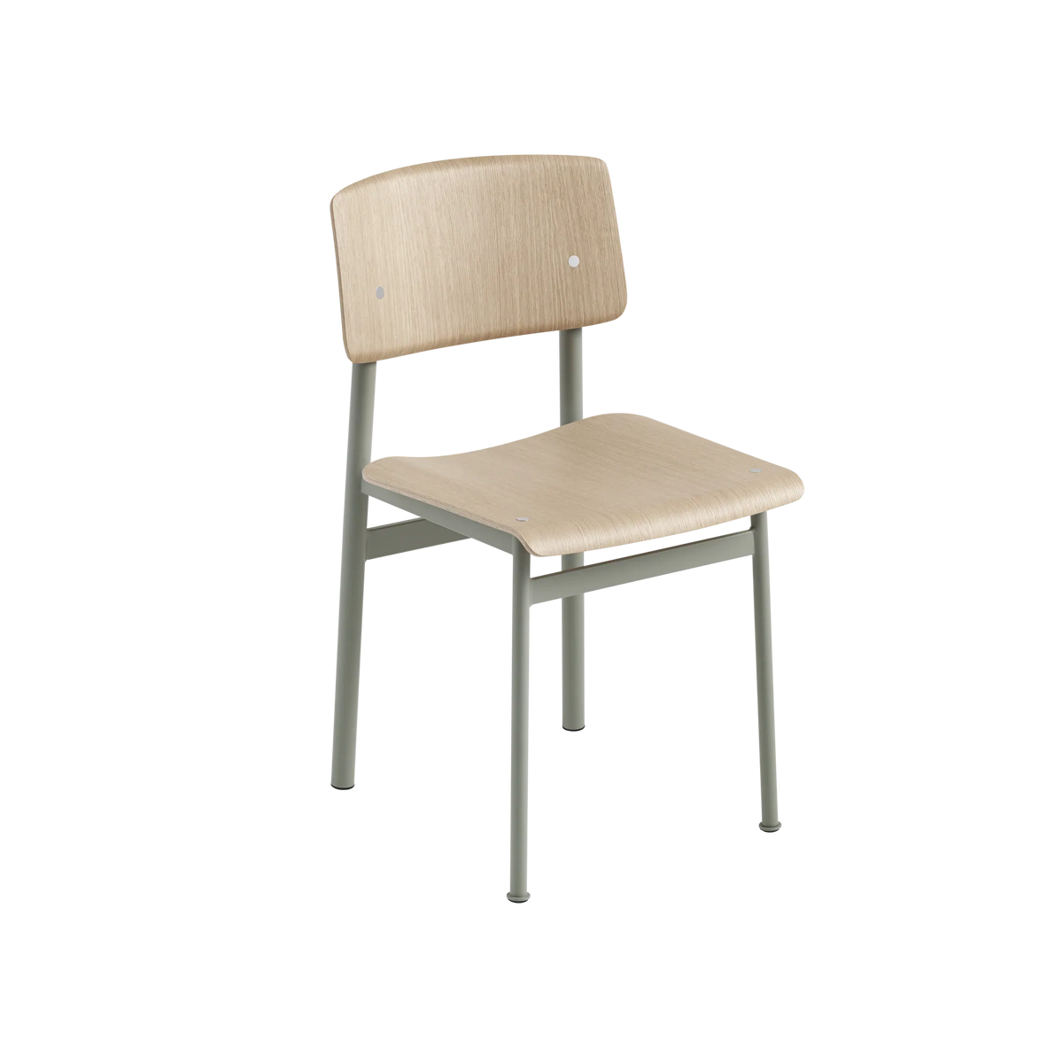 Muuto Loft Chair stol, uten polstring. Velg understell, sete og rygg