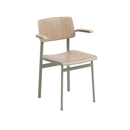 Muuto Loft Chair stol med armlener. Velg understell, sete og rygg