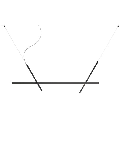 Luceplan Across pendel L 102 cm. Velg farge