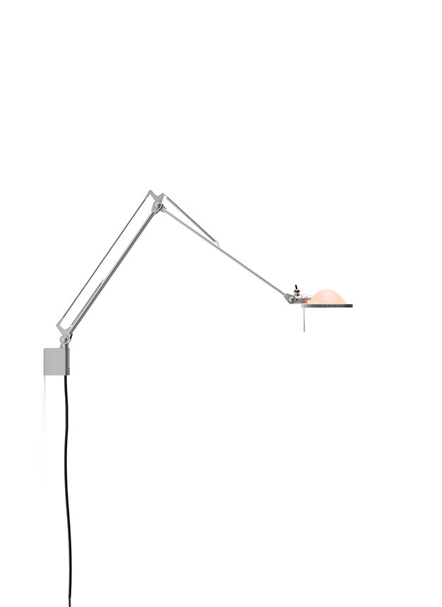 Luceplan Berenice vegglampe, armer 45+45 cm. Velg farge