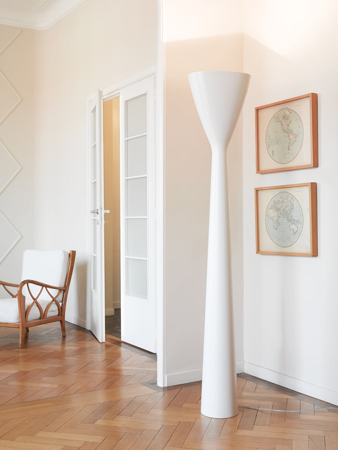 Luceplan Carrara gulvlampe. Velg farge
