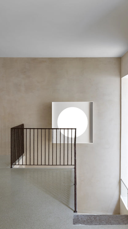 Luceplan Cassette vegg-/taklampe 90×90 cm