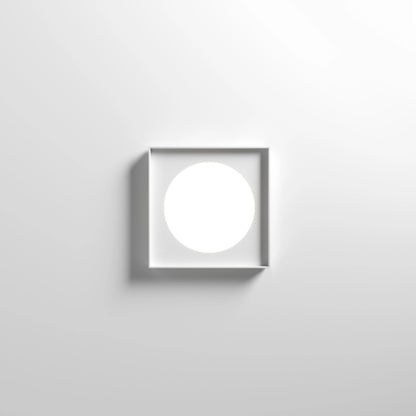 Luceplan Cassette vegg-/taklampe 60×60 cm