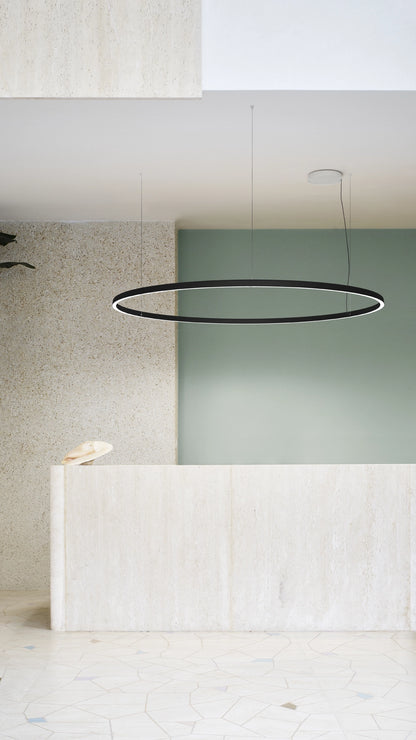 Luceplan Compendium Circle pendel Ø 200 cm. Velg farge