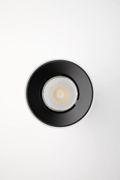 Luceplan E04 pendel Ø 7 cm, direkte/indirekte lys. Velg farge
