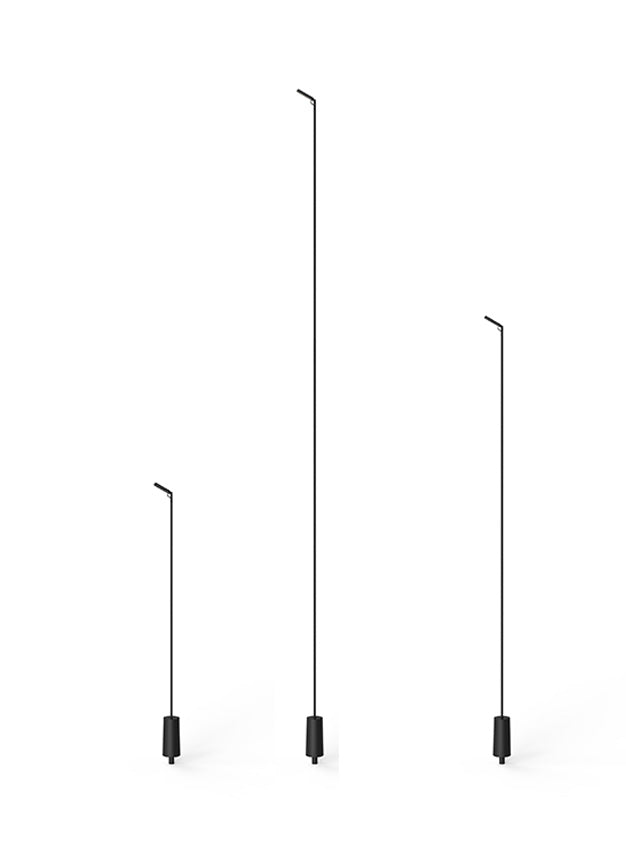 Luceplan Flia utendørs gulvlampe, 2 stammer