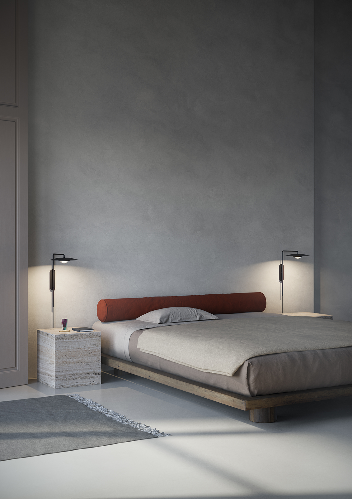Luceplan Koinè vegglampe Ø 20 cm