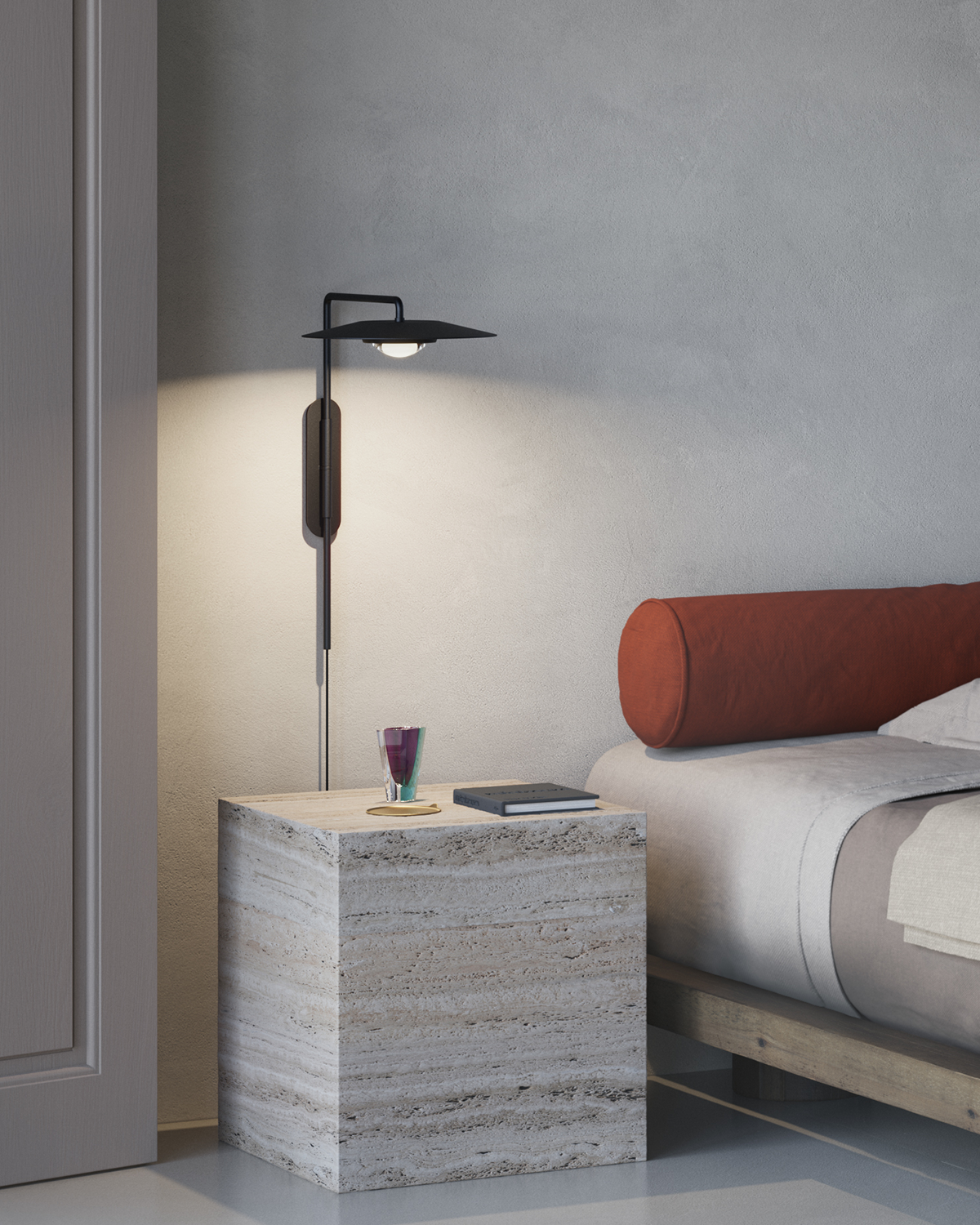 Luceplan Koinè vegglampe Ø 20 cm