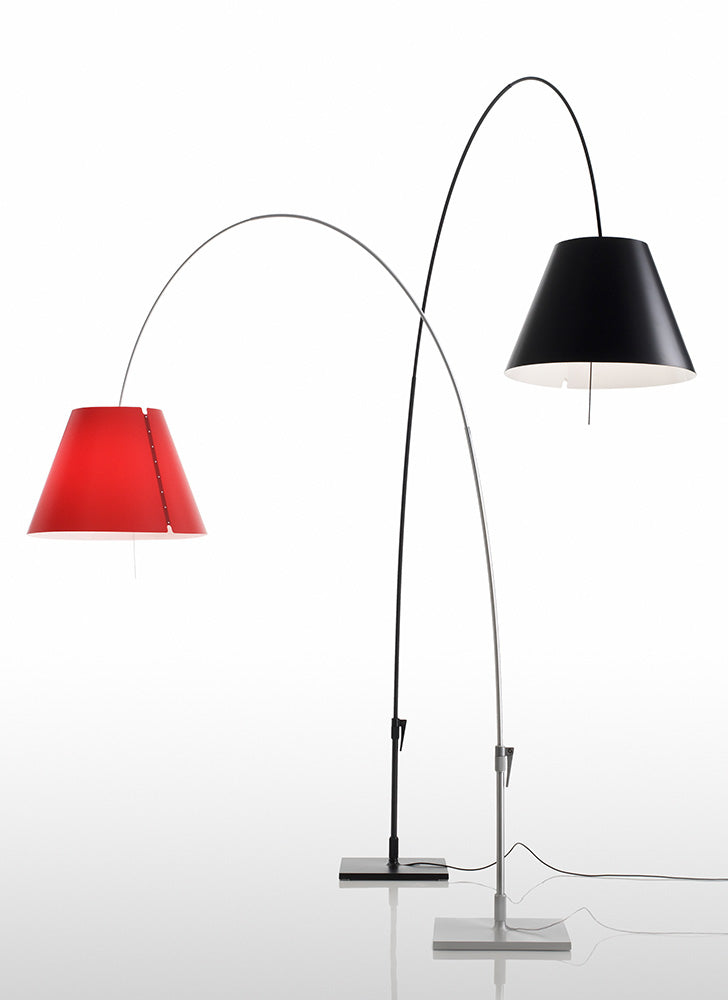 Luceplan Lady Costanza gulvlampe, teleskopisk med dimmer. Velg farge