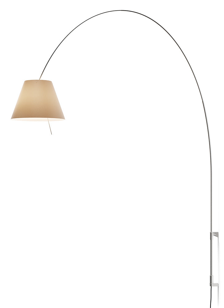 Luceplan Lady Costanza vegglampe, teleskopisk med dimmer. Velg farge